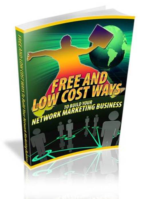 Product picture Free and Low Cost Ways To Build Your MLM Business