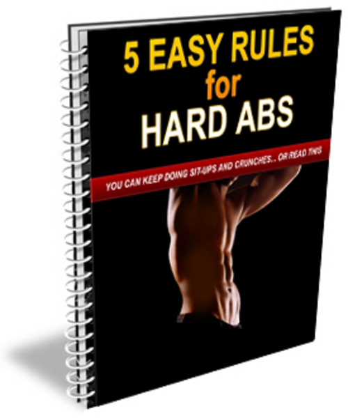Product picture 5 Easy  Rules for Hard  Abs