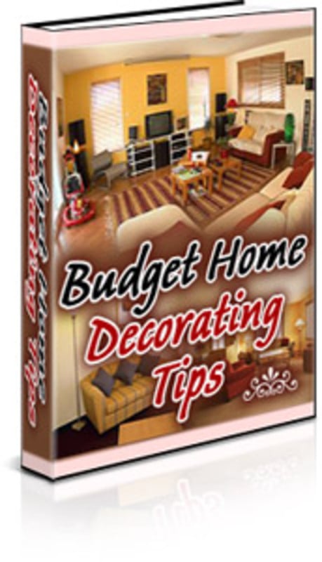 Product picture Budget Home Decorating Tips